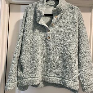 Aerie Sherpa Pullover size small
